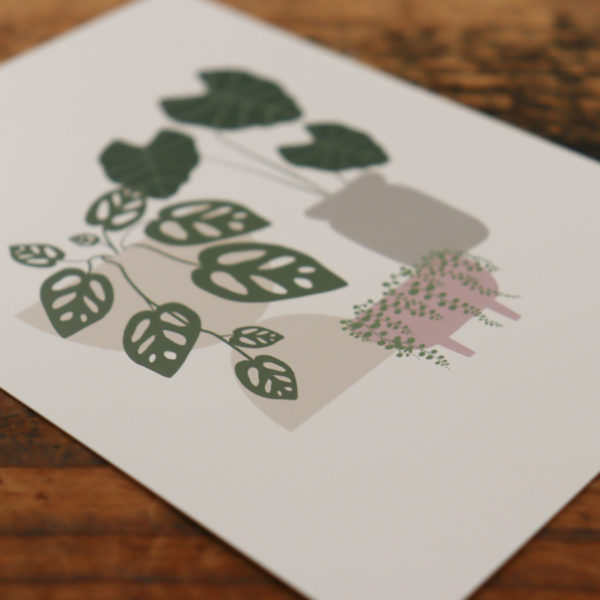Postkarte - Plants 1