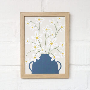 Print - Blue Vase - A5